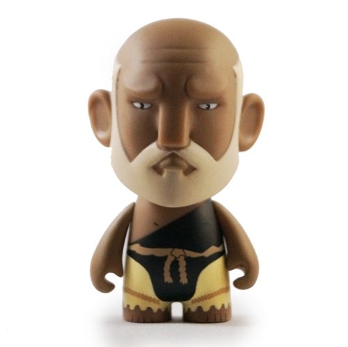 Gouken figure by Capcom, produced by Kidrobot. Front view.