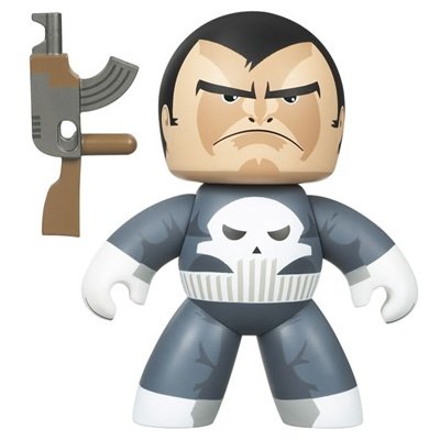 Punisher figure, produced by Hasbro. Front view.