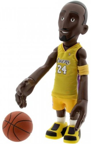 MINDstyle x NBA Kobe Bryant 18 - Home Jersey (gold), PYS.com Exclusive figure by Coolrain, produced by Mindstyle. Front view.