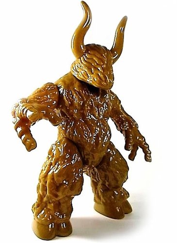 Faceless Bull - Tan figure by Target Earth, produced by Target Earth. Front view.