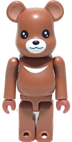 Cute Be@rbrick Series 2 figure, produced by Medicom Toy. Front view.