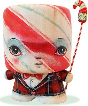 Candycane Marshall No. 1 figure by 64 Colors. Front view.