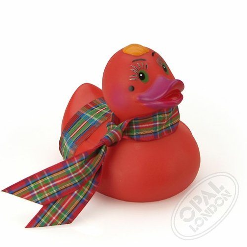 Quackers - TartyAnn figure, produced by Opal London. Front view.