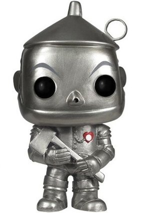 Tin Man figure, produced by Funko. Front view.