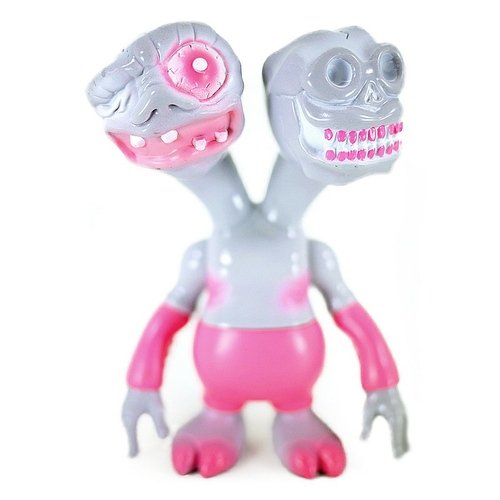 Mad Mantis - Pink/Grey Ver.  figure by Secret Base, produced by Secret Base. Front view.