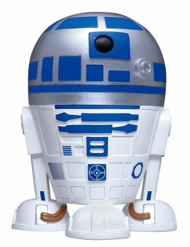 R2-D2 figure by Pansonworks, produced by Pansonworks. Front view.