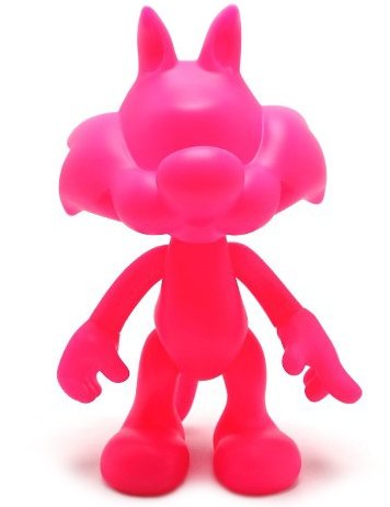 Sylvester - Pink figure by Artoyz Originals, produced by Artoyz Originals. Front view.