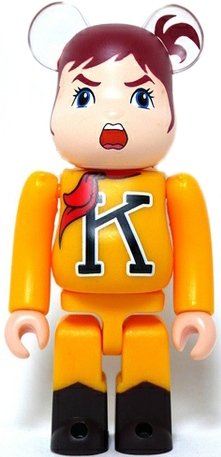 チャージマン研! - Chargeman Ken - Secret Be@rbrick Series 23 figure, produced by Medicom Toy. Front view.