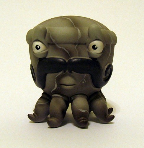 Octopus : Stone Cold Edition figure by Scribe. Front view.