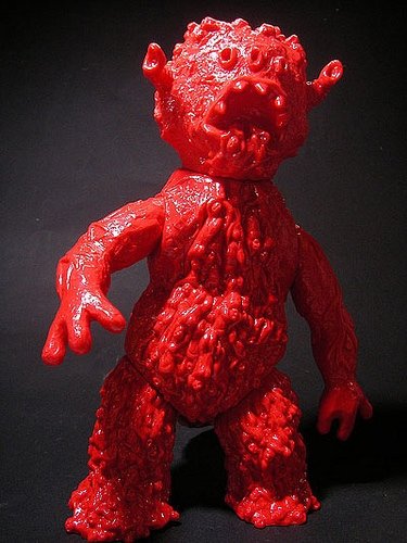 Hitogomira phase 2, unpainted figure by Elegab, produced by Elegab. Front view.