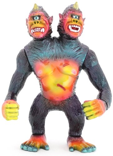 Mescaline Ape figure by D-Lux. Front view.