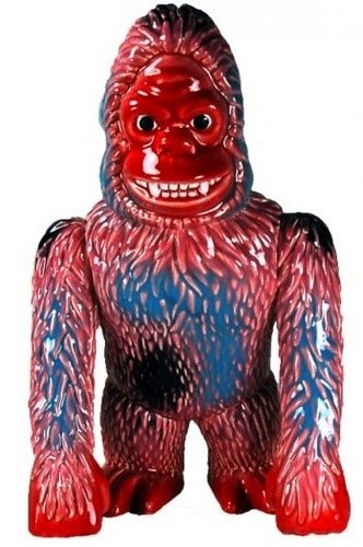 Ape Pink Figure figure by Miles Nielsen, produced by Munktiki. Front view.