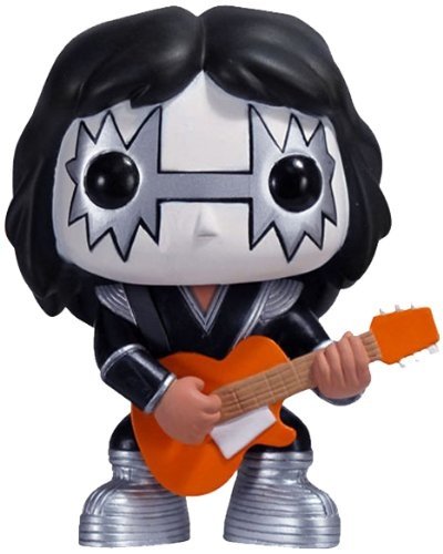 The Spaceman - Ace Frehley KISS figure, produced by Funko. Front view.