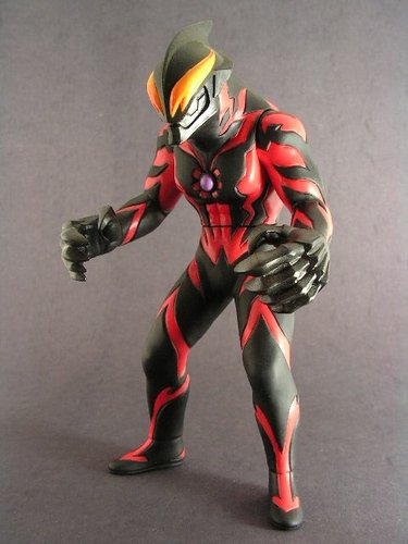 Belial figure, produced by Bandai. Front view.