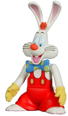 Roger Rabbit figure, produced by Medicom Toy. Front view.