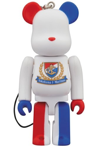 Marinos Be@rbrick 100% figure, produced by Medicom Toy. Front view.