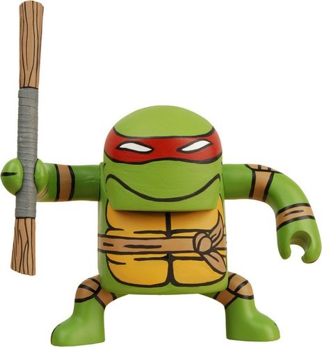 Donatello figure, produced by Neca. Front view.