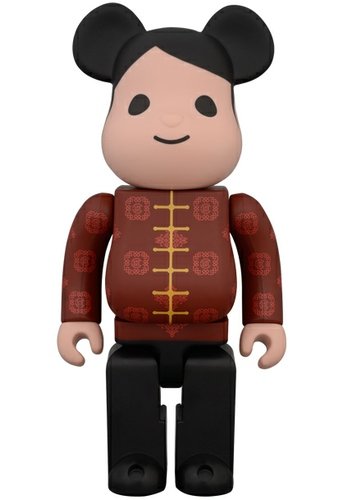 Groom Be@rbrick 400% - China Marriage figure by Medicom Toy, produced by Medicom Toy. Front view.