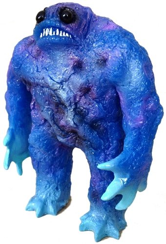 Kaiju Rhaal - Blue figure by Barry Allen, produced by Gorgoloid. Front view.