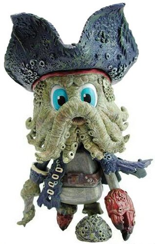 Davy Jones figure, produced by Hot Toys. Front view.