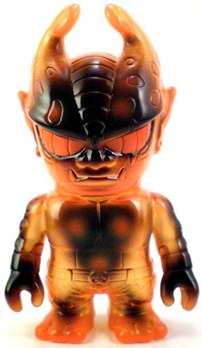 Mini Mutant Evil - SDCC 08 figure by Mori Katsura, produced by Realxhead. Front view.