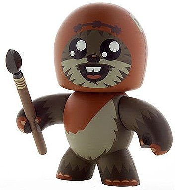 Wicket figure, produced by Hasbro. Front view.