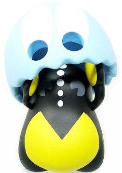 Mr. Capman Kanser figure by Keithing (Keith Poon), produced by Toyqube. Front view.