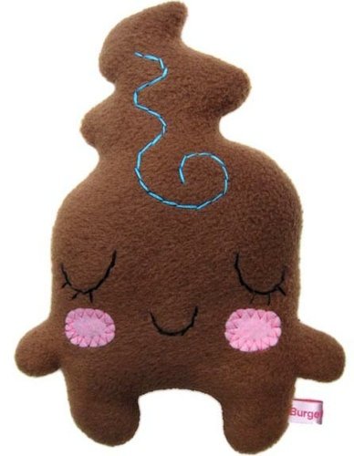 Fake Fudge Tan figure by Anna Chambers. Front view.
