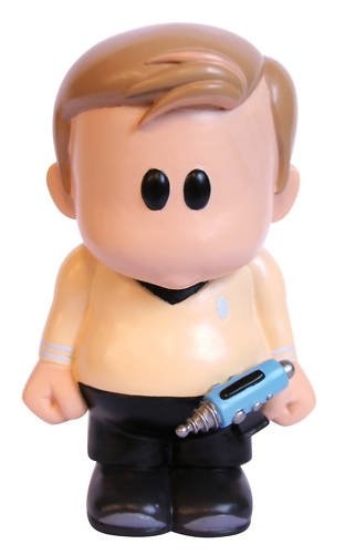 Captains Log figure, produced by Oddco Ltd. Front view.
