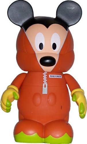 Nuclear Mortimer  figure by Randy Noble, produced by Disney. Front view.