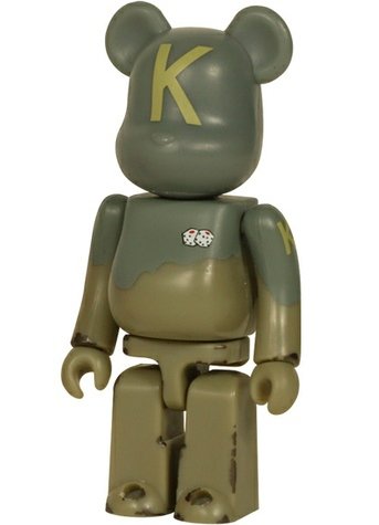 BWWT Kow Yokoyama Be@rbrick 100% figure by Kow Yokoyama, produced by Medicom Toy. Front view.