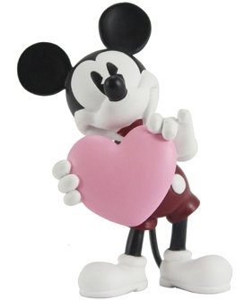 Mickey Mouse In Love figure by Disney, produced by Play Imaginative. Front view.