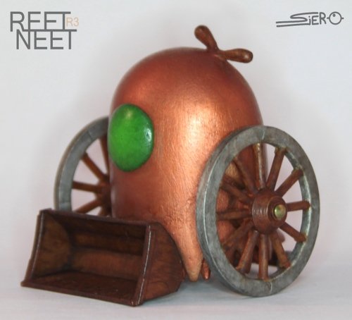 2.5 Furly - Sweeper Metal Edition by Reet Neet (R3) figure by Reet Neet (R3), produced by Sjero. Front view.