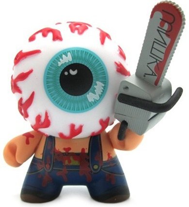 Keep Watch - Chase figure by Mishka, produced by Kidrobot. Front view.