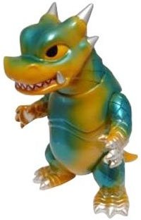 King Bop Dragon figure by Rumble Monsters, produced by Rumble Monsters. Front view.