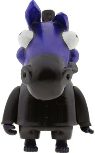 The Godfather Horsehead - Purple  figure by Michael Lau, produced by Mindstyle. Front view.
