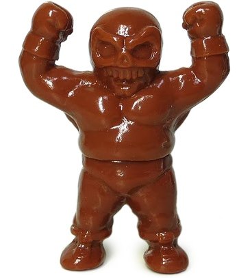 Cementerio! Wrestler figure, produced by Gacha. Front view.