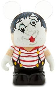 Mime figure by Gerald Mendez, produced by Disney. Front view.