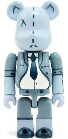 Young Humbert - Artist Be@rbrick Series 6 figure by Frank Kozik, produced by Medicom Toy. Front view.