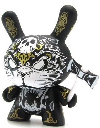 Hydro 74 Dunny figure by Hydro74, produced by Kidrobot. Front view.