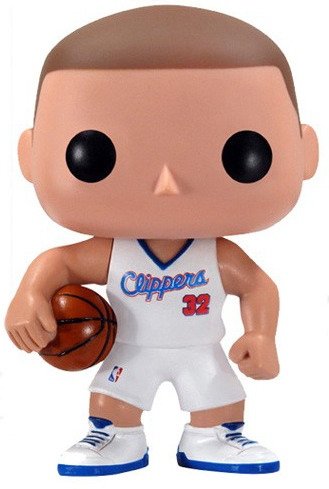 Blake Griffin figure, produced by Funko. Front view.