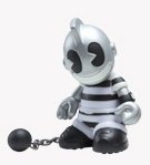 KidPrisoner figure, produced by Kidrobot. Front view.