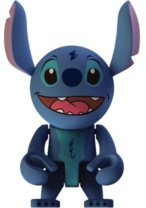Disney Trexi Blind Box Series 1 - Stitch figure by Disney, produced by Play Imaginative. Front view.