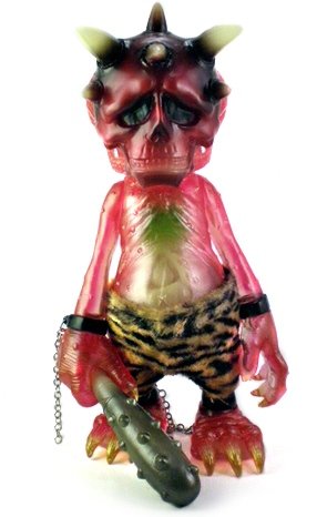 Aka-Oni Devil Boogie-Man (デビル ブギーマン) figure by Cure, produced by Cure. Front view.