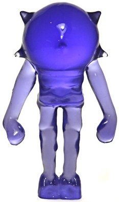 Mein - Frosted Violett *Myplasticheart Exclusive* figure by David Healey, produced by Healeymade. Front view.