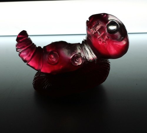 Skele-Mander Fetus – Blood Clot Edition figure by Dubose Art, produced by Dubose Art. Front view.