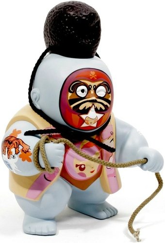 Ningyo Gosho Tokidoki  figure by Simone Legno (Tokidoki), produced by Super Rad Toys. Front view.