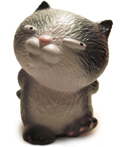 Grey Furry Koronekohne w/ Pink Nose figure by Dream Rocket, produced by Dream Rocket. Front view.