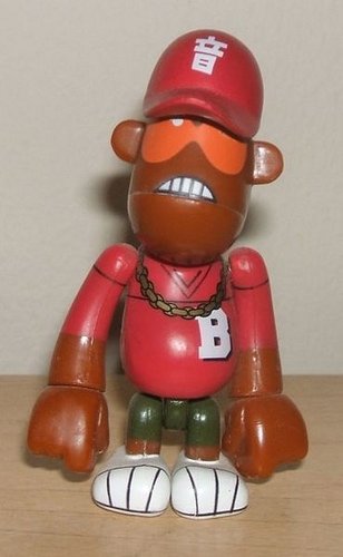 Rap figure by Jun Planning, produced by Jun Planning. Front view.