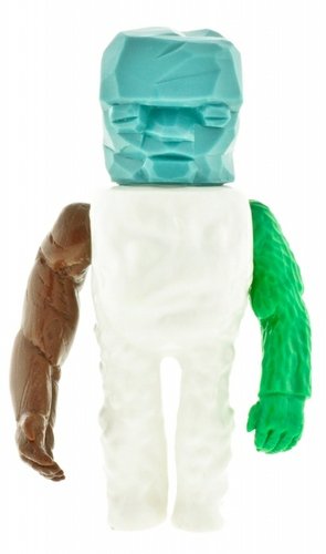 SDCC Mixed Part Monster figure by Grody Shogun, produced by Lulubell Toys. Front view.